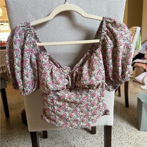ASTR top with tie in back!